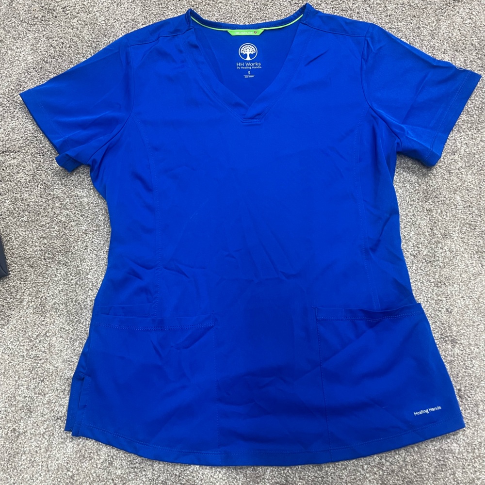Healing Hands Set! royal blue women’s scrubs